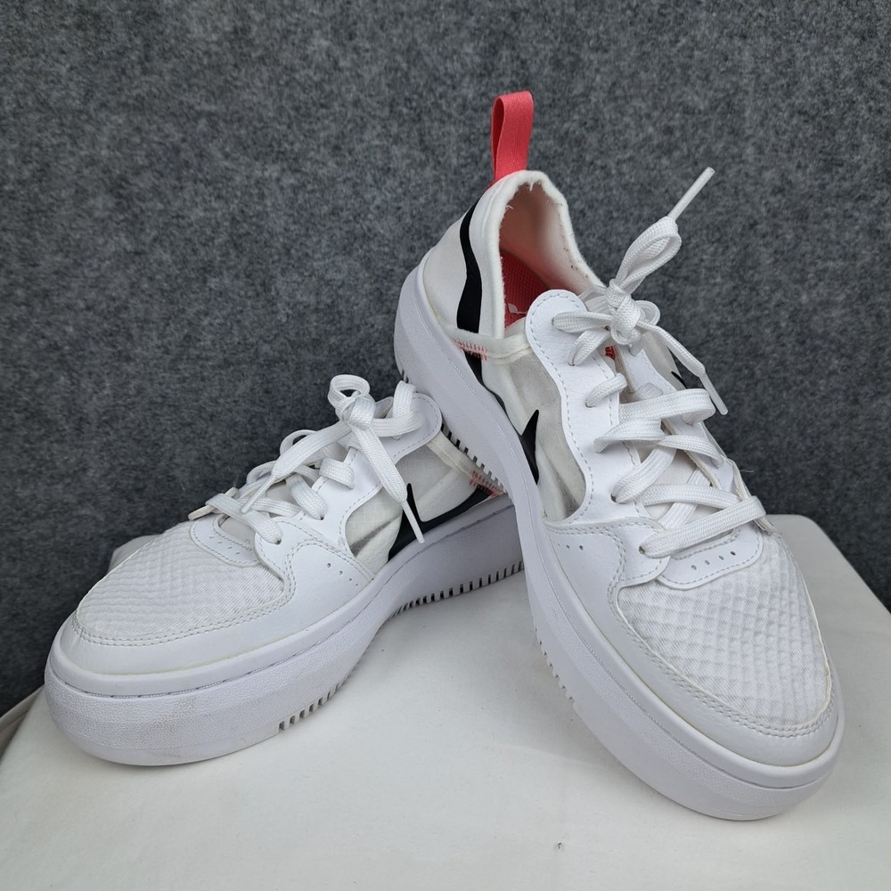Nike Court Vision Alta TXT white sea coral Low-top Women's CW6536-103 Size 8 - Picture 7 of 12